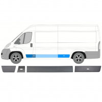 Sada líšt pre Fiat Ducato Boxer Relay 2006-2018 / LWB / Ľavý /  8463