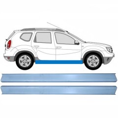 Opravný plech prahu pre Dacia Duster 2010-2017 / Ľavá+Pravá / Sada 11342