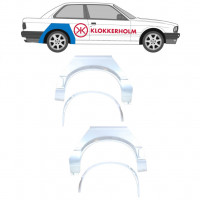 Opravný plech vnútorného + vonkajšieho zadného blatníka pre BMW 3 E30 1987-1994 / Sada 10853