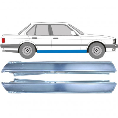 Kompletný prah pre BMW 3 E30 1982-1994 / Ľavá+Pravá / Sada 10466