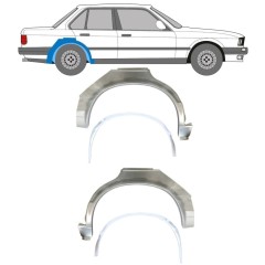 Opravný plech vnútorného + vonkajšieho zadného blatníka pre BMW 3 E30 1982-1987 / Sada 10859
