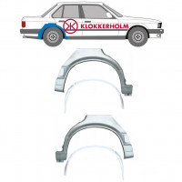 Opravný plech vnútorného + vonkajšieho zadného blatníka pre BMW 3 E30 1987-1994 / Sada 10862