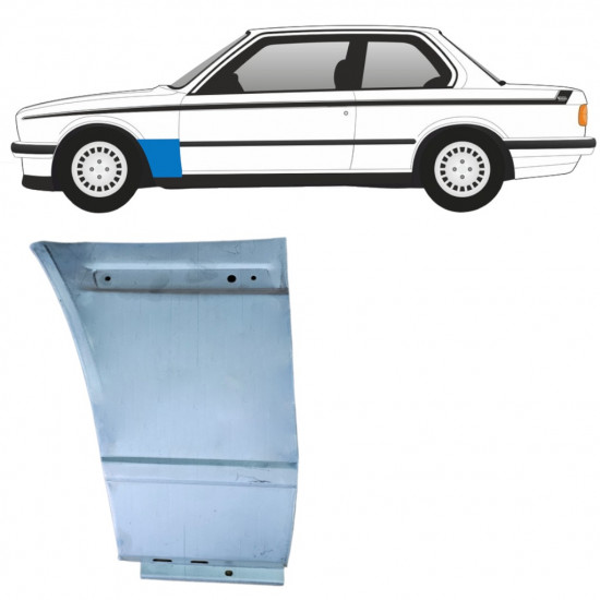 Opravný plech predného blatníka pre BMW 3 E30 1982-1994 / Ľavý 11482