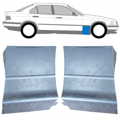 Opravný plech predného blatníka pre BMW E36 3 1990-2000 / Ľavá+Pravá / Sada 9851