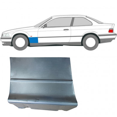 Opravný plech predného blatníka pre BMW E36 3 1990-2000 / Ľavý / COUPE 6211