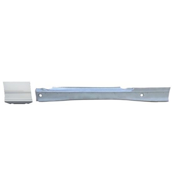 Kompletný prah + opravný plech predného blatníka pre BMW 3 E36 1990-2000 / Ľavý / COUPE / Sada 17022