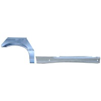 Celý prah + opravný plech zadného blatníka pre BMW 3 E36 1990-2000 / Pravá / COUPE / Sada 17023
