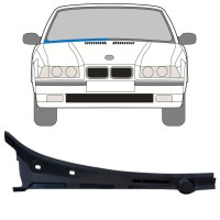 Opravný plech pod predné sklo pre BMW 3 E36 1990-2000 / Pravá / COMBI / SEDAN / COMPACT 16898