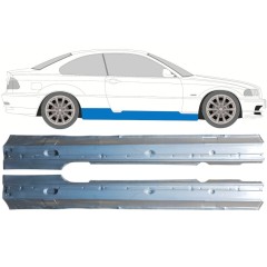Kompletný prah pre BMW 3 E46 1998-2006 / Ľavá+Pravá / COUPE / Sada 16814