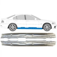 Kompletný prah pre BMW 3 E46 1998-2006 / Ľavá+Pravá / Sada 14997
