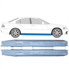 Kompletný prah pre BMW 3 E46 1998-2006 / Ľavá+Pravá / COMBI / SEDAN / Sada 6195