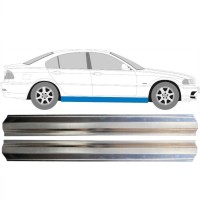 Opravný plech prahu pre BMW 3 E46 1998-2006 / Ľavá+Pravá / Sada 14964