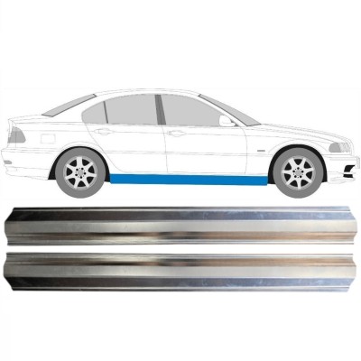 Opravný plech prahu pre BMW 3 E46 1998-2006 / Ľavá+Pravá / Sada 14964