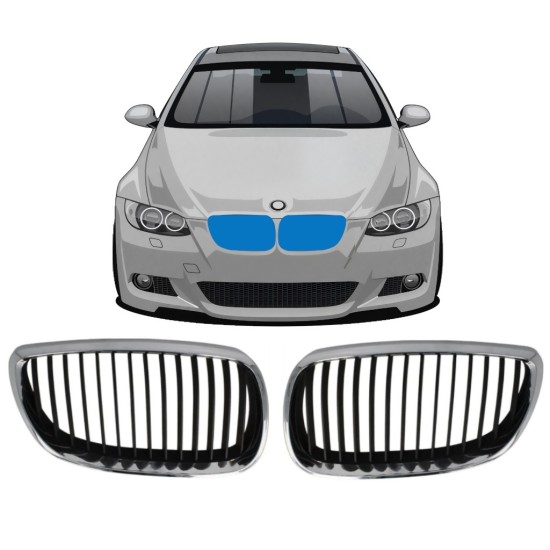 Mriežka pre BMW 3 E92/E93 2006-2010 / Ľavá+Pravá / Sada 16312