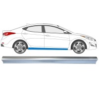 Opravný plech prahu pre Hyundai Elantra 2010-2015 / Pravá 14933