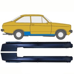 Kompletný prah pre Ford Escort 1974-1980 / Ľavá+Pravá / Sada 10729