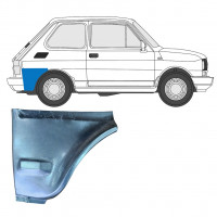 Opravný plech zadného blatníka spodná časť pre Fiat 126p 1985-1994 / Pravá 7581