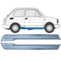 Opravný plech prahu pre Fiat 126p 1972-2000 / Ľavá+Pravá / Sada 9526