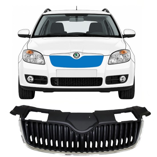 Mriežka pre Skoda Fabia II 2007-2010 7523