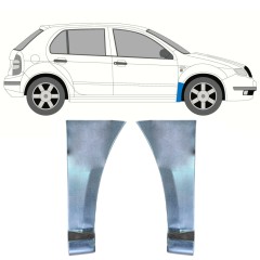 Opravný plech predného blatníka pre Skoda Fabia I 1999-2007 / Ľavá+Pravá / Sada 10595