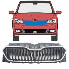 Mriežka pre Skoda Fabia 2018-2021 / Sada 7545