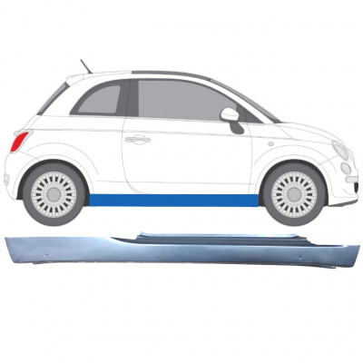 Kompletný prah pre Fiat 500 2007-2018 / Pravá 5051