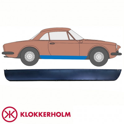 Opravný plech prahu pre Fiat 124 Spider 1966-1985 / Pravá 10715