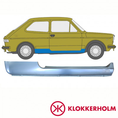 Opravný plech prahu pre Fiat 127 1982-1987 / Pravá 10718