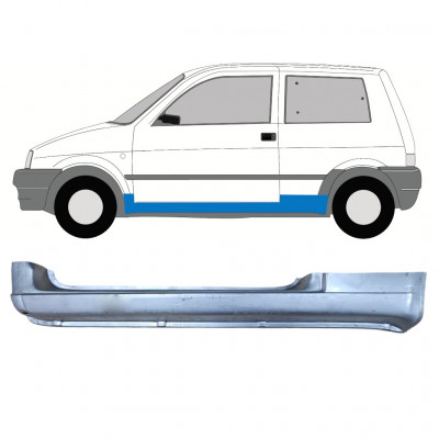 Opravný plech prahu pre Fiat Cinquecento 1991-1998 / Ľavý 11212