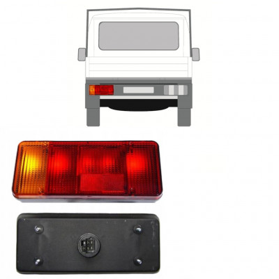 Zadná lampa pre Fiat Ducato Boxer Relay 1994-2002 / Ľavý 7330