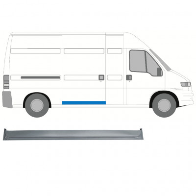 Opravný plech posuvných dverí vnútorný pre Fiat Ducato Boxer Relay Jumper 1994-2006 / LWB 7333