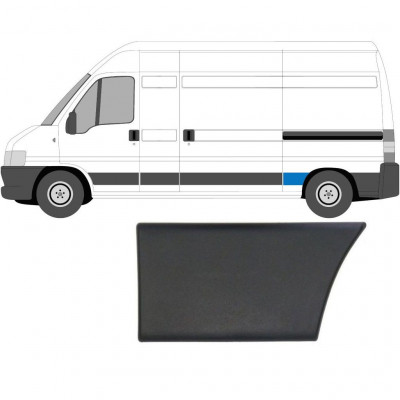Zadná bočná lišta pre Fiat Ducato Boxer Relay 2002-2006 / Ľavý 5142