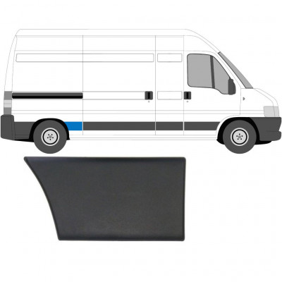 Zadná bočná lišta pre Fiat Ducato Boxer Relay 2002-2006 / Pravá 5145