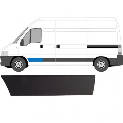 Lišta predných dverí pre Fiat Ducato Boxer Relay 2002-2006 / Ľavý 5129