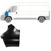 Predný blatník pre Fiat Ducato 2006-2014 / Ľavý 7279