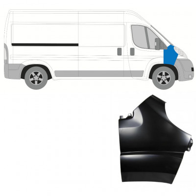 Predný blatník pre Fiat Ducato 2006-2014 / Pravá 7280