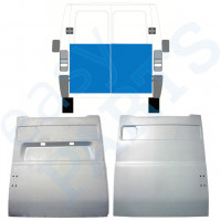 Opravný plech zadných dverí pre Fiat Ducato Boxer Relay Jumper 1994-2006 / Ľavá+Pravá / Sada 9860