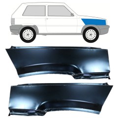 Predný blatník pre Fiat Panda 1980-2002 / Ľavá+Pravá / Sada 9928