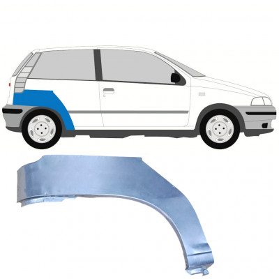 Lem zadného blatníka pre Fiat Punto 1 1993-1999 / Pravá 7273