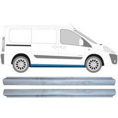 Opravný plech prahu pre Peugeot Expert 2007-2016 / Ľavá+Pravá / Sada 14115