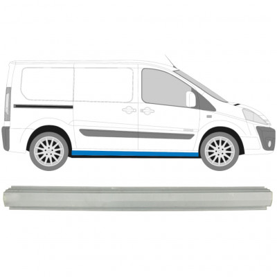 Opravný plech prahu pre Fiat Scudo Dispatch Expert 2007- / Pravá 6072