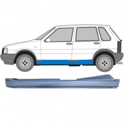 Opravný plech prahu pre Fiat Uno 1983-2002 / Ľavý 7187