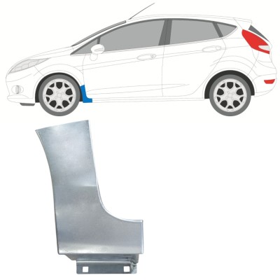 Opravný plech predného blatníka pre Ford Fiesta 2008-2017 / Ľavý 15778