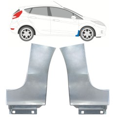 Opravný plech predného blatníka pre Ford Fiesta 2008-2017 / Ľavá+Pravá / Sada 15779
