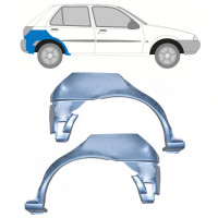 Lem zadného blatníka pre Ford Fiesta 1995-1999 / Ľavá+Pravá / Sada 11023