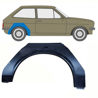 Lem zadného blatníka pre Ford Fiesta 1976-1983 / Pravá 10733