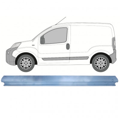 Opravný plech prahu pre Fiat Fiorino 2007- / Ľavý 7825