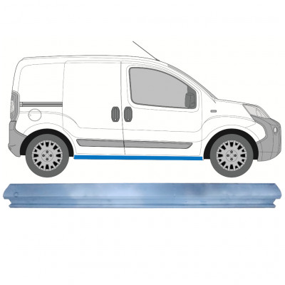 Opravný plech prahu pre Fiat Fiorino 2007- / Pravá 7824