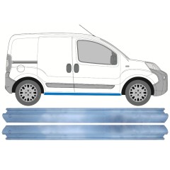 Opravný plech prahu pre Citroen Nemo 2007-2017 / Ľavá+Pravá / Sada 13251