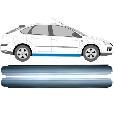 Opravný plech prahu pre Ford Focus 2004-2010 / Ľavá+Pravá / Sada 16105